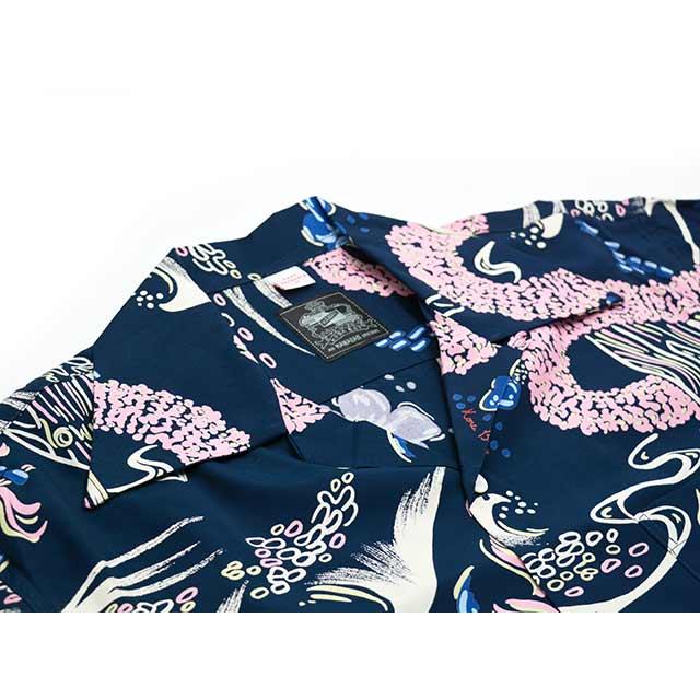 全3色【KONA BAY HAWAII/コナベイハワイ】「S/S Hawaiian Shirts”Surf