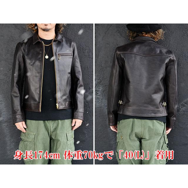 RAGGY CLOTHING/ラギークロージング】「Leather Sports Jacket/レザー