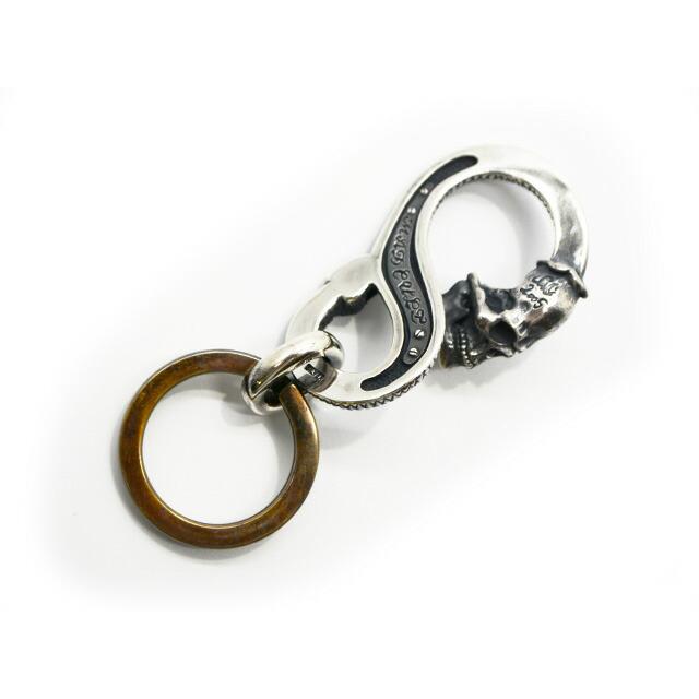 【MAD CULT/マッドカルト】「Parasite Hooker Key Chain/パラサイトフッカーキーチェーン」(KH-16)(Silver925/アクセサリー/WOLF PACK/ウルフパック)の画像
