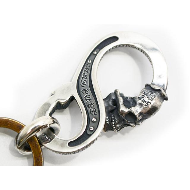 【MAD CULT/マッドカルト】「Parasite Hooker Key Chain/パラサイトフッカーキーチェーン」(KH-16)(Silver925/アクセサリー/WOLF PACK/ウルフパック)の画像