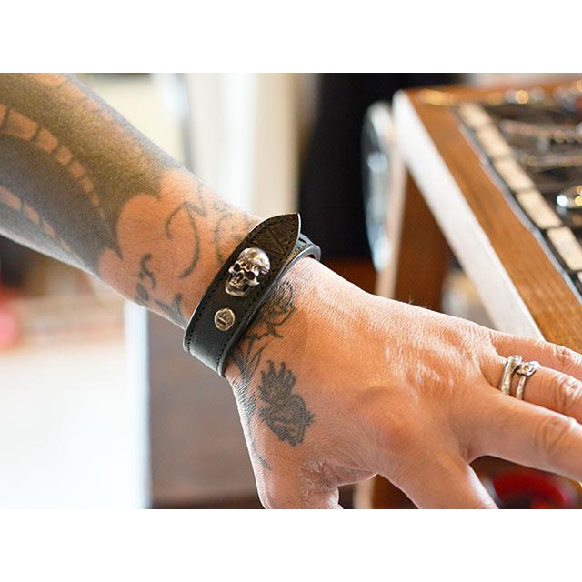 【MAD CULT/マッドカルト】「GYUGA Leather Bracelet/ギュガレザーブレスレット」(LB-06)(アクセサリー/ハーレー/WOLF PACK/ウルフパック)_6