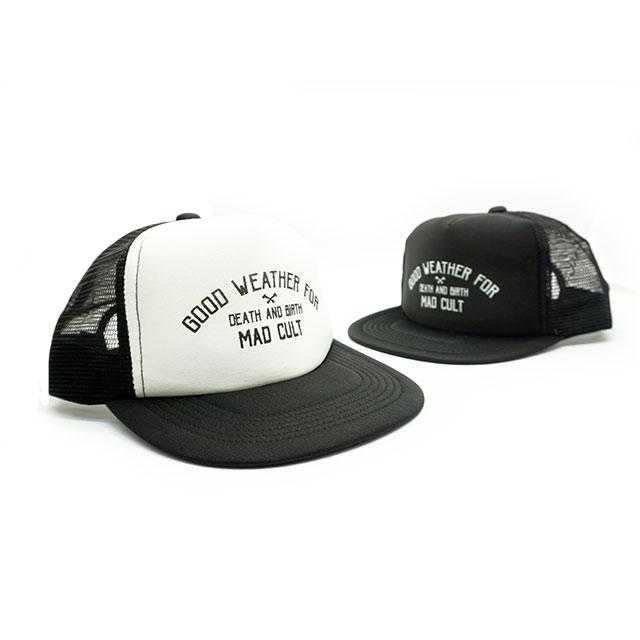 全2色【MAD CULT/マッドカルト】「GWDB Mesh Cap/GWDBメッシュキャップ