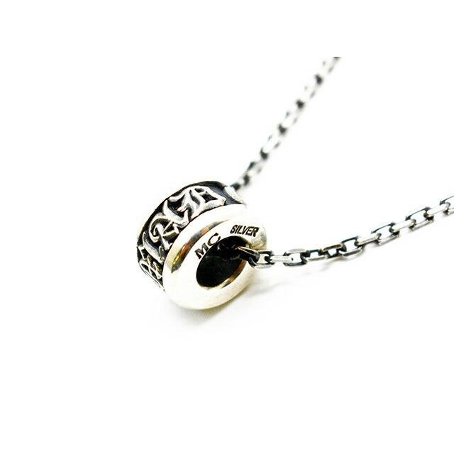 MAD CULT/マッドカルト】「Roll MC Logo Charm&Necklace Chain/ロール 