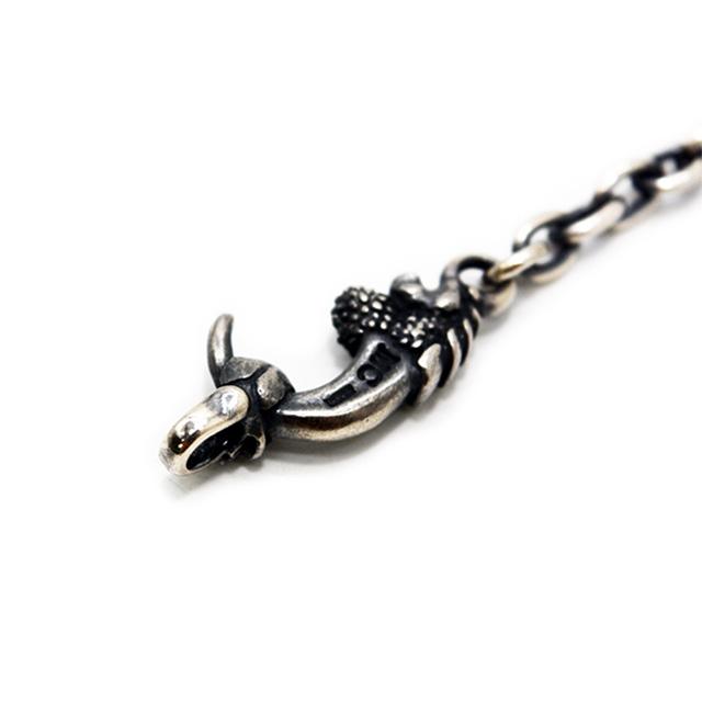 【MAD CULT/マッドカルト】「4.5 Beans Predation Necklace Chain/4.5ビーンズプレデイションネックレスチェーン」(NC-14)(Silver925/アクセサリー/プレゼント)の画像