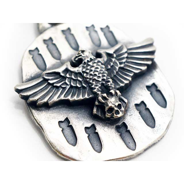 別注【MAD CULT/マッドカルト】「Nazi Eagle 10th Bombs Pendant Top/ナチイーグルテンスボムズペンダント ...