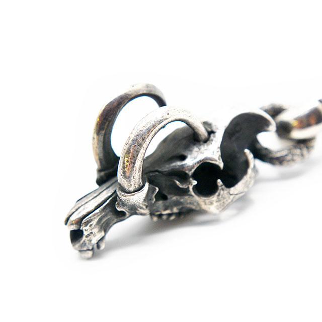 MAD CULT/マッドカルト】「Babirusa Skull without Jaw Pendant Top