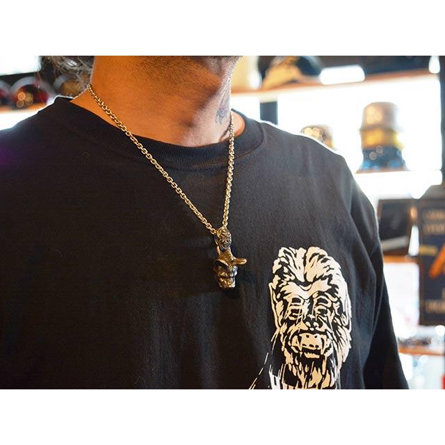 MAD CULT/マッドカルト】「Hyena Head Pendant Top/ハイエナヘッド