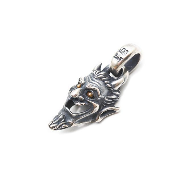 【MAD CULT/マッドカルト】「 Satanist Mask Pendant Top”Brass Eye”/サタニストマスクペンダント ...