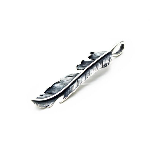 MAD CULT/マッドカルト】「MC Feather Pendant Top/MCフェザー