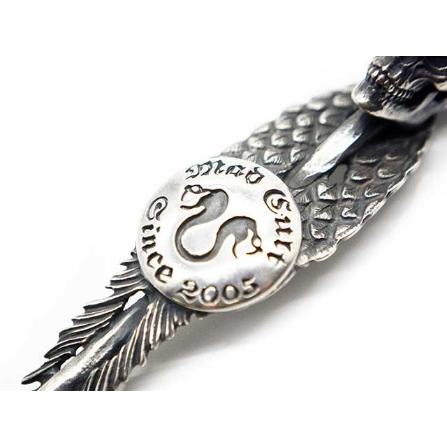 MAD CULT/マッドカルト】「Lucifer Feather Pendant Top/ルシファー  