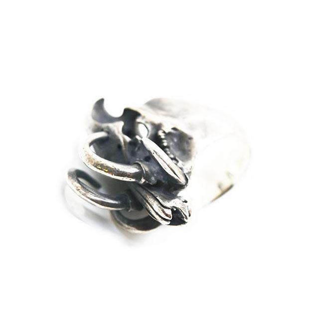 MAD CULT/マッドカルト】「Babirusa Skull Head Ring/バビルサスカル