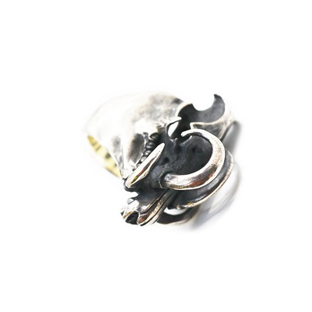 MAD CULT/マッドカルト】「Babirusa Skull Head Ring/バビルサスカル