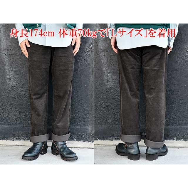 【MODUCT/モダクト】2026FW「11W COTTON CORDUROY WORK TROUSERS/11ウェルコットンコーデュロイワークトラウザース」(MO42699)(シュガーケーン/ウルフパック) |  | 09