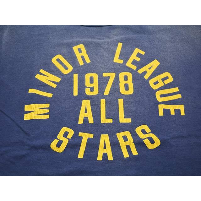 全2色【MODUCT/モダクト】2026SS「PRINT T-SHIRT AGING MODEL”1978 MINER LEAGUE ALL STARS”/プリントTシャツエイジングモデル」(MO79673) |  | 04