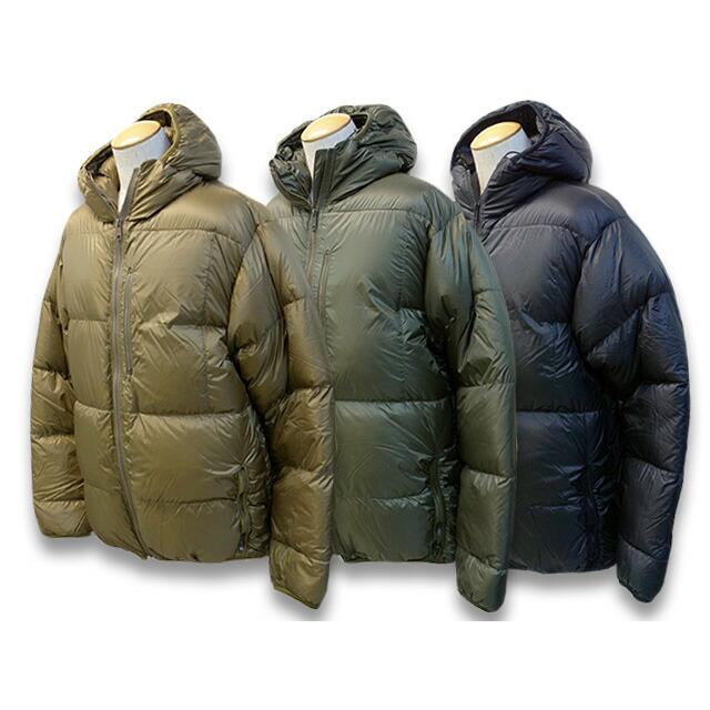 全3色【MOSSIR/モシール】2022AW「Down Hoodie Jacket”Put Out”/ダウンフーディージャケット”プットアウト”」(MOCO008)(ウルフパック) | 