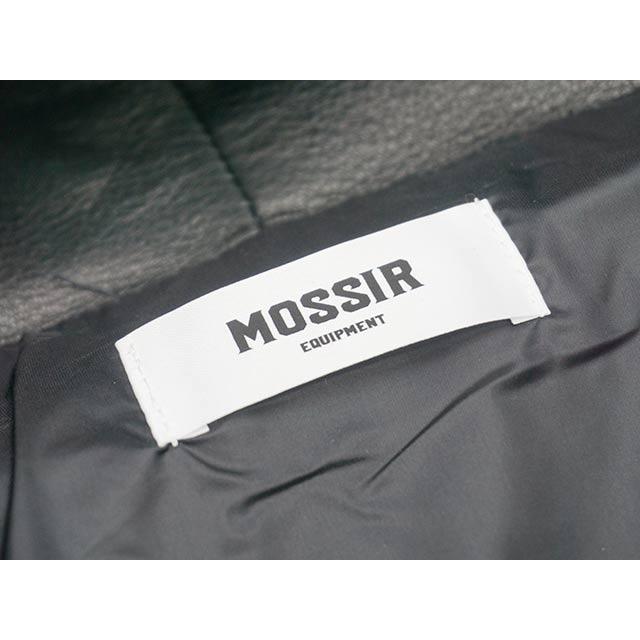 【MOSSIR by FINE CREEK&CO/ファインクリークアンドコー】「Washable Leather Hooded Track Jacket”LORNELIA”」(MOJK004)【予約商品/2026年中入荷予定】の画像