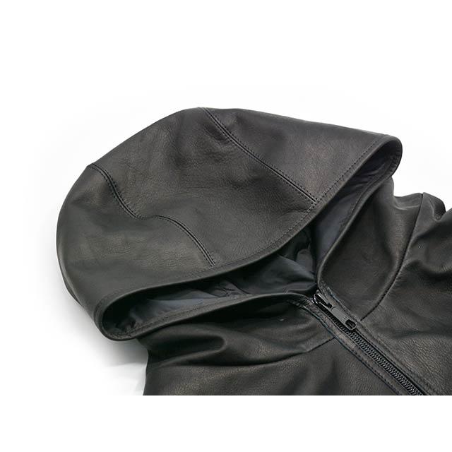 【MOSSIR by FINE CREEK&CO/モシール バイ ファインクリークアンドコー】「FIR Cowhide Hoodie”Loodie”/遠赤外線フーディー”ルーディー”」(MOJK006)の画像