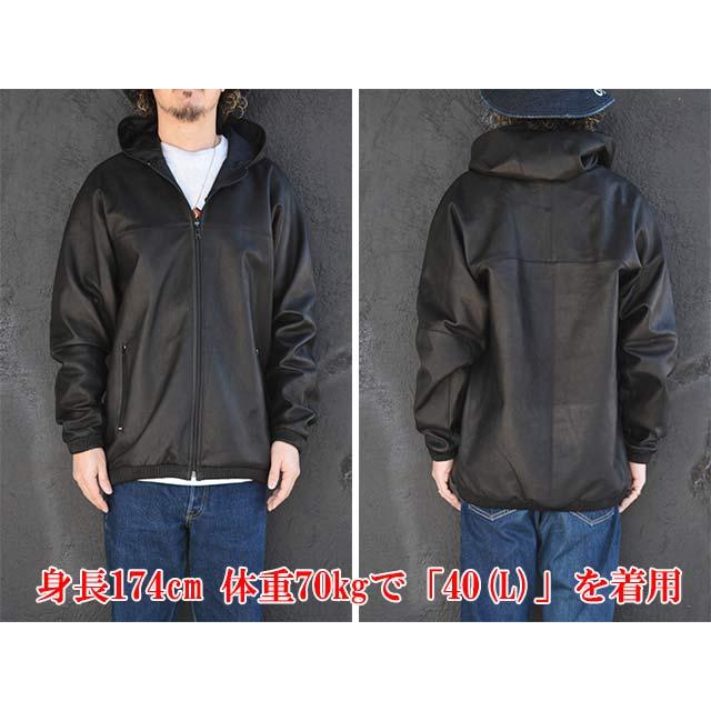 【MOSSIR by FINE CREEK&CO/モシール バイ ファインクリークアンドコー】「FIR Cowhide Hoodie”Loodie”/遠赤外線フーディー”ルーディー”」(MOJK006)の画像