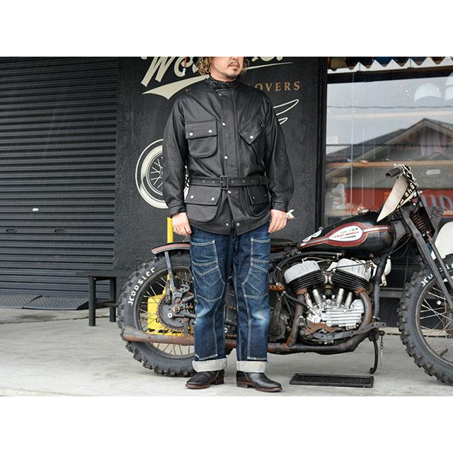 MOSSIR/モシール】「Waterproof Leather Field Jacket”LEACON