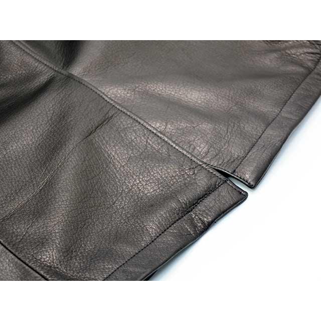 【MOSSIR by FINE CREEK&CO/モシール バイ ファインクリークアンドコー】「Washable Leather Tailored Jacket”PARENT”/”パーレント”」(MOJK011)の画像