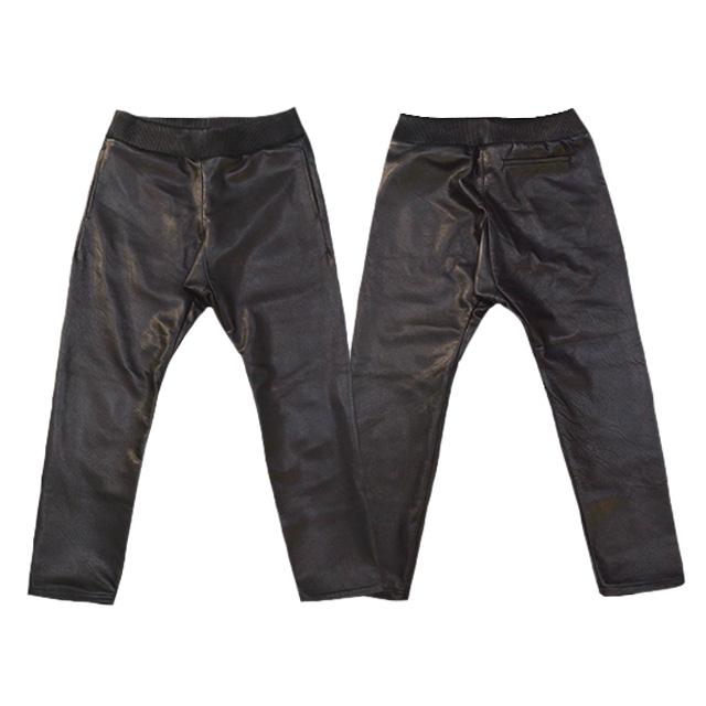 【MOSSIR by FINE CREEK&CO/ファインクリークアンドコー】「Washable Leather Tapered Track Pants”LENDER”」(MOPT023)【予約商品/2026年中入荷予定】 |  | 02