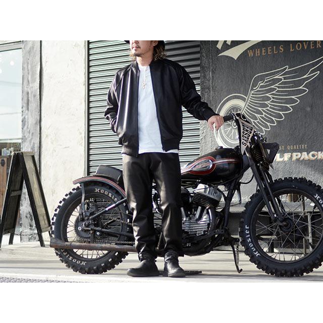 【MOSSIR by FINE CREEK&CO/ファインクリークアンドコー】「Washable Leather Tapered Track Pants”LENDER”」(MOPT023)【予約商品/2026年中入荷予定】 |  | 09