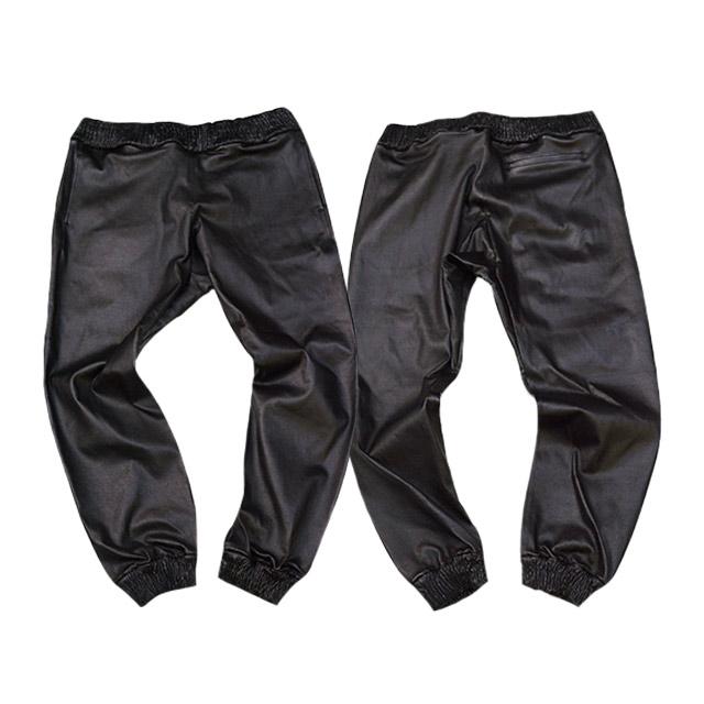 【MOSSIR by FINE CREEK&CO/モシール バイ ファインクリークアンドコー】「Stretch Leather Easy Pants”LOVAR”/ストレッチパンツ”ロバー”」(MOPT025) | 