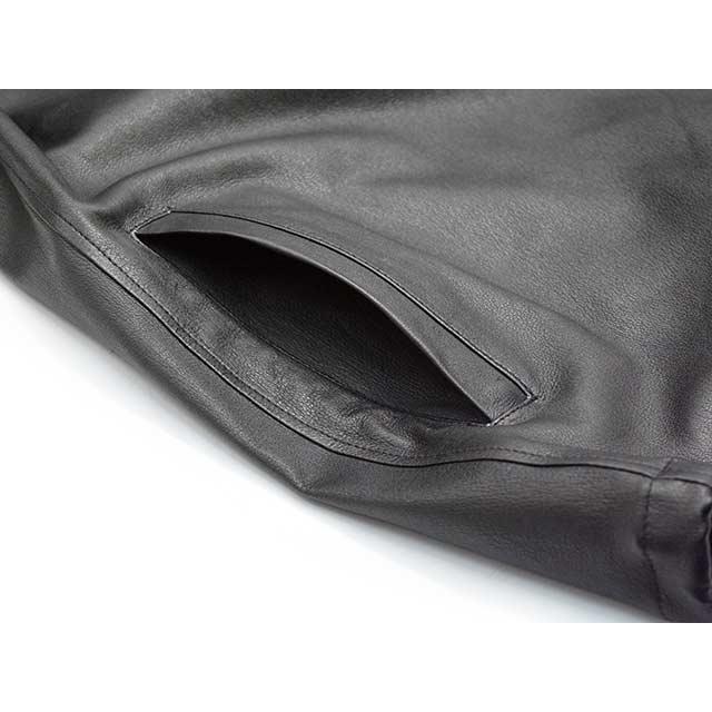 【MOSSIR by FINE CREEK&CO/モシール バイ ファインクリークアンドコー】「Stretch Leather Cutsew”Lendes”/ストレッチレザーカットソー」(MOST013) |  | 04