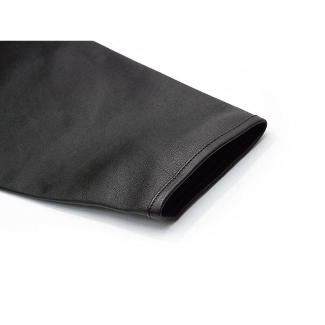【MOSSIR by FINE CREEK&CO/モシール バイ ファインクリークアンドコー】「Stretch Leather Cutsew”Lendes”/ストレッチレザーカットソー」(MOST013) |  | 05