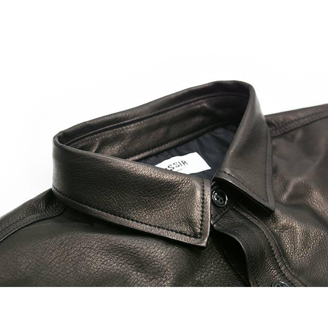 【MOSSIR by FINE CREEK&CO/モシール バイ ファインクリークアンドコー】「Washable Leather Shirts”GOOD MAN”/レザーシャツ”グッドマン”」(MOST015) |  | 02