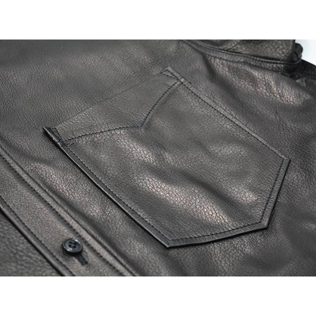 【MOSSIR by FINE CREEK&CO/モシール バイ ファインクリークアンドコー】「Washable Leather Shirts”GOOD MAN”/レザーシャツ”グッドマン”」(MOST015) |  | 03