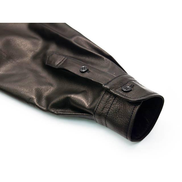 【MOSSIR by FINE CREEK&CO/モシール バイ ファインクリークアンドコー】「Washable Leather Shirts”GOOD MAN”/レザーシャツ”グッドマン”」(MOST015) |  | 04