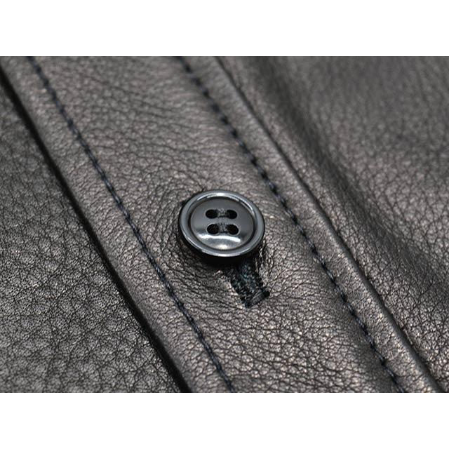 【MOSSIR by FINE CREEK&CO/モシール バイ ファインクリークアンドコー】「Washable Leather Shirts”GOOD MAN”/レザーシャツ”グッドマン”」(MOST015) |  | 05