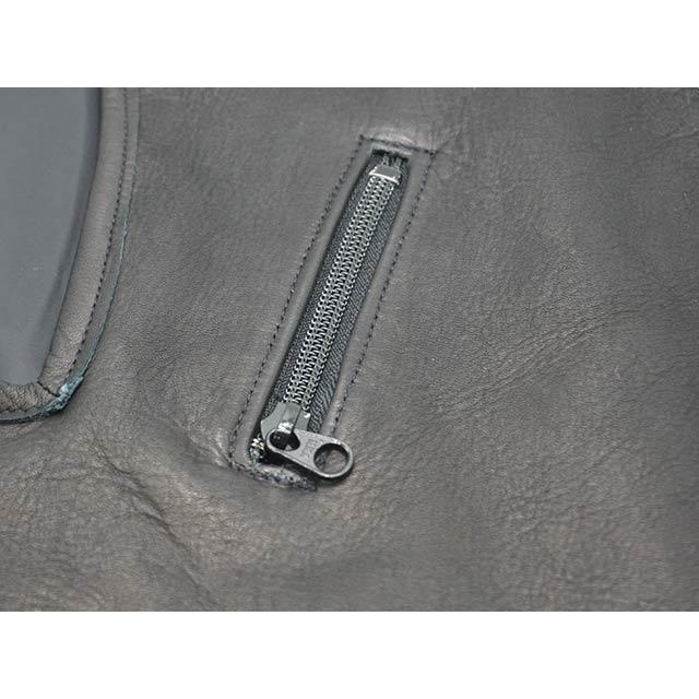 【MOSSIR by FINE CREEK&CO/モシール バイ ファインクリークアンドコー】「FIR Cowhide Pullover Vest”Lile”/遠赤外線カウハイドベスト"ライル」(MOVE001) |  | 03