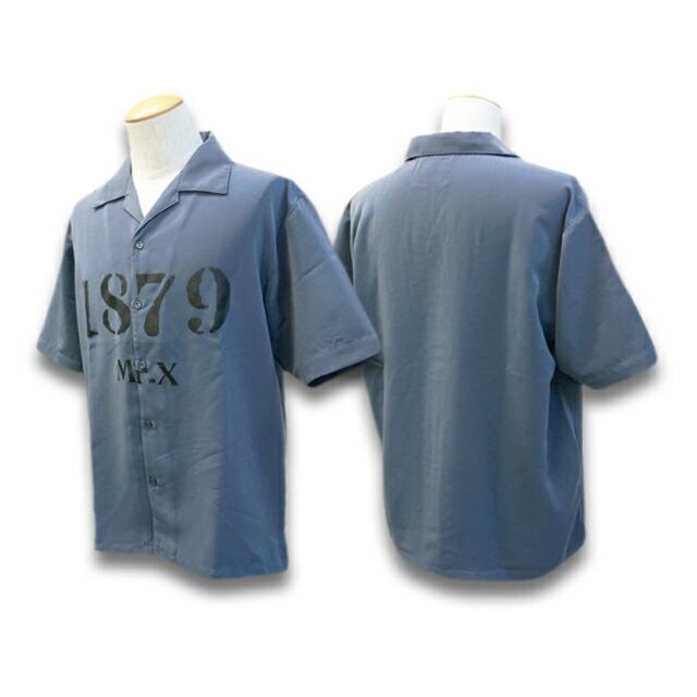 全3色【MISTER X/ミスターエックス】2022SS「S/S 1879 Open Collar