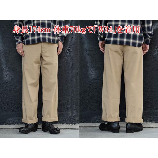 パンツ MONSTOR TIMES / Classic Pants MONSTOR TIMES/モンストアタイムズ】「Classic Pants”Vintage Finish