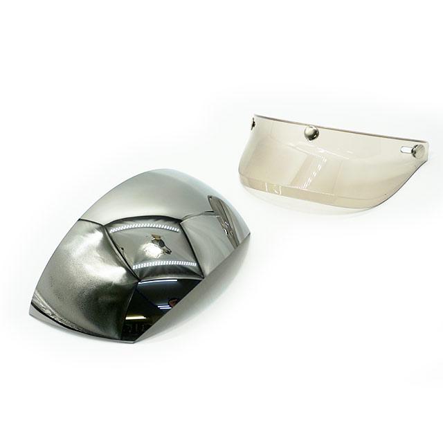 No Budz/ノーバッズ】「Burst Helmet”Chrome Cross”/バースト