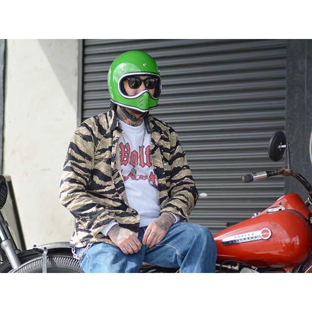 No Budz/ノーバッズ】「Burst Helmet”Chrome Cross”/バースト