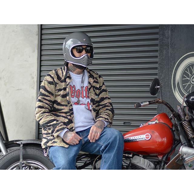 No Budz/ノーバッズ】「Burst Helmet”Chrome Cross”/バースト