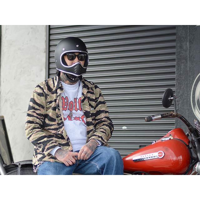 No Budz/ノーバッズ】「Burst Helmet”Chrome Cross”/バースト