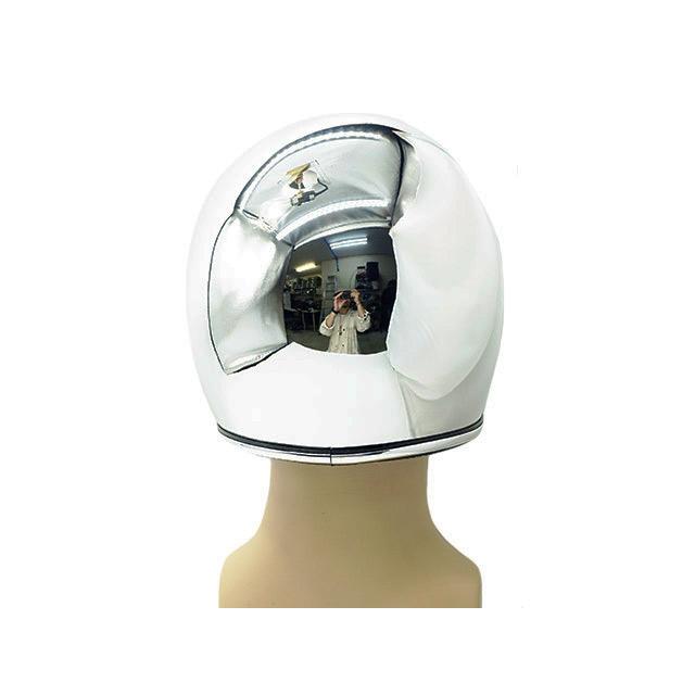 No Budz/ノーバッズ】「Burst Helmet”Chrome Cross”/バースト