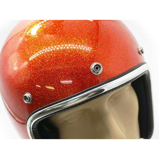GLITTER 3/4 HELMET グリッターヘルメット BROWN/茶色 No Budz/ノーバッズ】「Glitter 3/4 Helmet/グリッター3/4