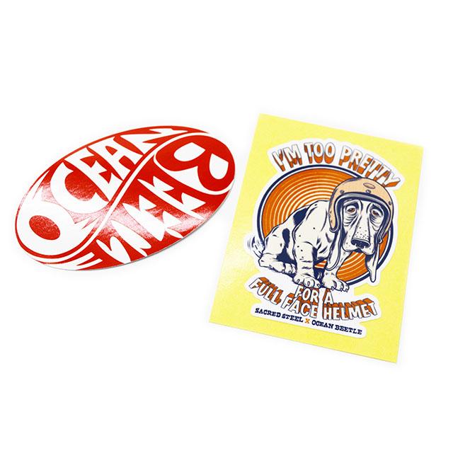2枚セット【OCEAN BEETLE/オーシャンビートル】「Beetle Sticker Set