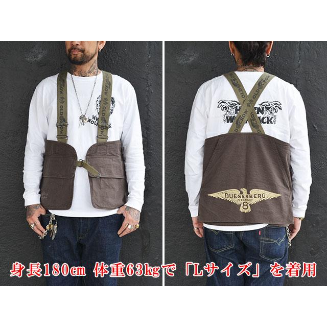 GLAD & HAND CO. OLD CROW CROW BRAND - TOOL VEST ¥41,800(tax in