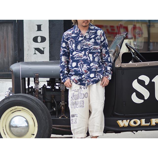 OLD CROW/オールドクロウ】2024SS「BLACKBIRD L/S Shirts/ブラック