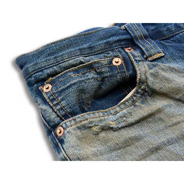 30% OFF)【OLD CROW/オールドクロウ】「Old Rodder Denim Pants