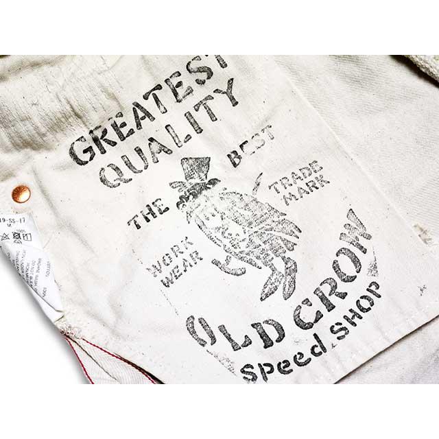 30% OFF)【OLD CROW/オールドクロウ】「Old Rodder Denim Pants