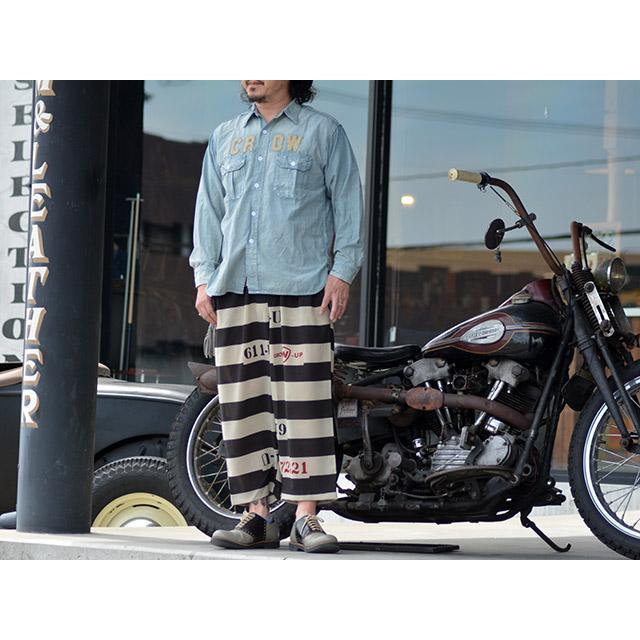 30% OFF)【OLD CROW/オールドクロウ】2025SS「CROW L/S Work Shirts