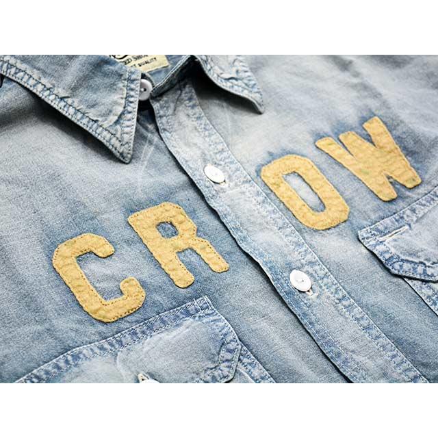 30% OFF)【OLD CROW/オールドクロウ】2025SS「CROW L/S Work Shirts