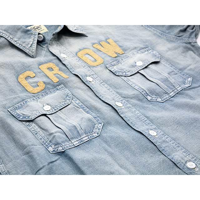 30% OFF)【OLD CROW/オールドクロウ】2025SS「CROW L/S Work Shirts